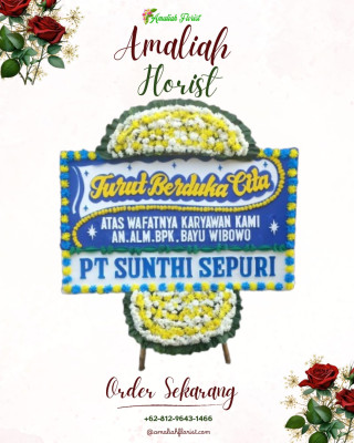 Papan Bunga Duka di Dokiri