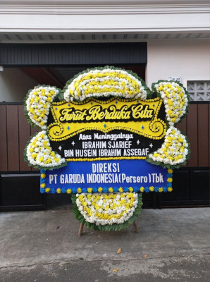 Papan Bunga Duka di Dokiri
